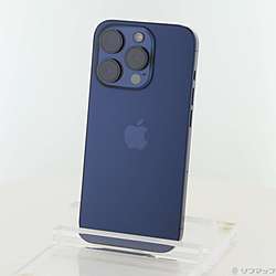 中古】iPhone15 Pro 256GB ブルーチタニウム MTUG3J／A SIMフリー