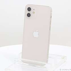 中古】iPhone12 128GB ホワイト MGHV3J／A SIMフリー [2133068417256