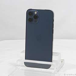 中古】iPhone12 Pro 256GB パシフィックブルー MGMD3J／A SIMフリー