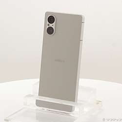中古】Xperia 1 V 256GB プラチナシルバー SO-51D docomo SIMフリー