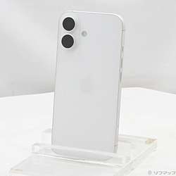 iPhone16 256GB ホワイト MYDX3J／A 中古】iPhone16 256GB ホワイト MYDX3J／A SIMフリー [2133068401101