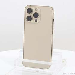 中古】iPhone13 Pro 128GB ゴールド MLUH3J／A SIMフリー