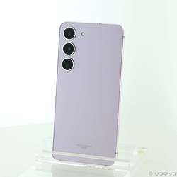Galaxy S23 SCG19 256gb ラベンダー 中古】Galaxy S23 256GB ラベンダー SCG19 au SIMフリー