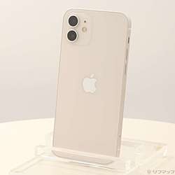 中古】iPhone12 128GB ホワイト MGHV3J／A SIMフリー [2133068417256