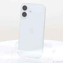 中古】iPhone16 128GB ホワイト MYDR3J／A SIMフリー [2133069565222
