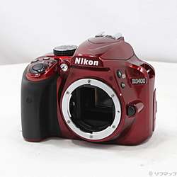 NIKON D3400 ボディ レッド