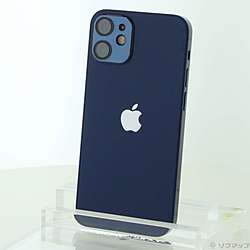 中古】iPhone12 mini 64GB ブルー MGAP3J／A SIMフリー [2133069432111