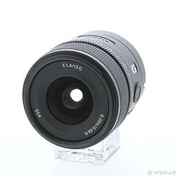 E 15mm F1.4 G SEL15F14G