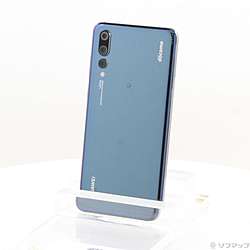 中古】HUAWEI P20 Pro 128GB ミッドナイトブルー HW-01K docomoロック
