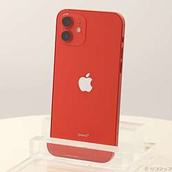 中古】iPhone12 64GB プロダクトレッド MGHQ3J／A SIMフリー