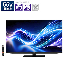 SHARP(�V���[�v) �k�W���i�l �t���e���r AQUOS �u���b�N 4T-C55GN1 �m55V�^ /Bluetooth�Ή� /4K�Ή� /BS�ECS 4K�`���[�i�[���� /YouTube�Ή��n