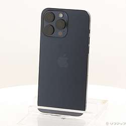 中古】iPhone15 Pro Max 256GB ブルーチタニウム MU6T3J／A SIMフリー