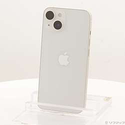 中古】iPhone14 128GB スターライト MPUQ3J／A SIMフリー