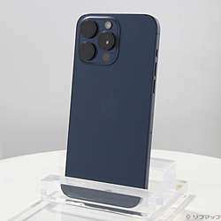 中古】セール対象品 iPhone15 Pro Max 256GB ブルーチタニウム MU6T3J