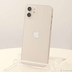 美品　iphone12 128 MGHV3J/A 中古】iPhone12 128GB ホワイト MGHV3J／A SIMフリー [2133068417256