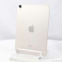 中古】iPad mini 第6世代 256GB スターライト MK8H3J／A SIMフリー