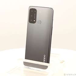 中古】OPPO Reno5 A 128GB シルバーブラック A101OP Y!mobile SIM