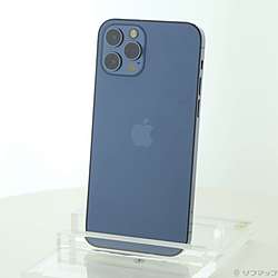 中古】iPhone12 128GB ブルー MGHX3J／A SoftBank [2133060065851