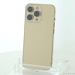 中古】iPhone13 Pro 128GB ゴールド MLUH3J／A SIMフリー