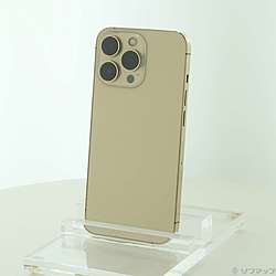 中古】iPhone13 Pro 128GB ゴールド MLUH3J／A SIMフリー
