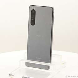 中古】Xperia 1 III 256GB フロストグレー SO-51B docomoロック解除SIM
