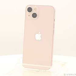 中古】iPhone13 128GB ピンク MLNE3J／A SIMフリー [2133070302915