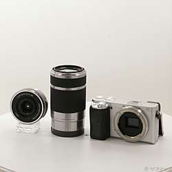 α6400 ILCE-6400Y ダブルズームレンズキット シルバー