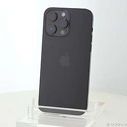 中古】iPhone14 Pro Max 256GB スペースブラック MQ9A3J／A SIMフリー