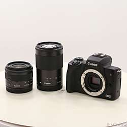 EOS Kiss M ダブルズームキット ブラック