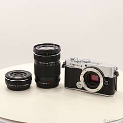 OLYMPUS PEN E-P7 EZダブルズームキット シルバー