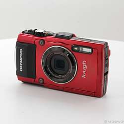 中古】OLYMPUS STYLUS TG-4 RED Tough (4倍／防水／SDXC／レッド