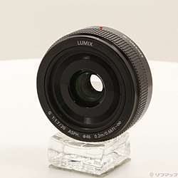 LUMIX G 20mm／F1.7 II ASPH. H-H020A-K ブラック
