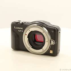DMC-GF3-K ボディ (1210万画素／エスプリブラック／SDXC)