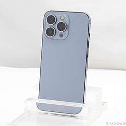 中古】iPhone13 Pro 128GB シエラブルー MLUK3J／A SIMフリー