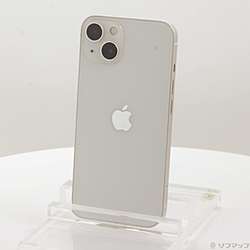 中古】iPhone13 128GB スターライト MLND3J／A SIMフリー