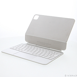 中古】11インチiPad Pro(M4)用 Magic Keyboard 日本語 ホワイト MWR03J
