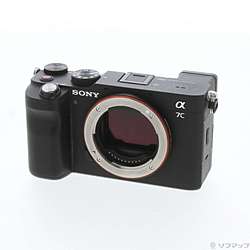 〔展示品〕 α7C ボディ ブラック ILCE-7C B