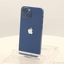 中古】iPhone13 mini 128GB ブルー MLJH3J／A SIMフリー
