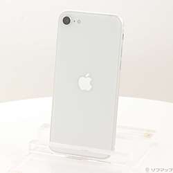 中古】iPhone SE 第2世代 128GB ホワイト MHGU3J／A SIMフリー