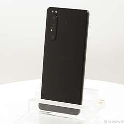 中古】Xperia 1 V 256GB ブラック SO-51D docomo SIMフリー