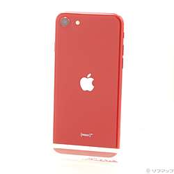 中古】iPhone SE 第3世代 64GB プロダクトレッド MMYE3J／A SIMフリー