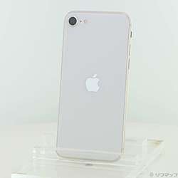中古】iPhone SE 第3世代 128GB スターライト MMYG3J／A SIMフリー