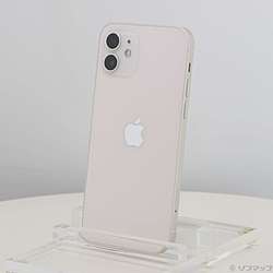 中古】iPhone12 128GB ホワイト MGHV3J／A SIMフリー [2133072340212