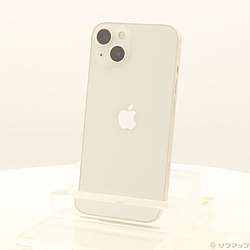 中古】iPhone13 128GB スターライト MLND3J／A SIMフリー