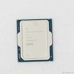 ハルpikaIntel Core Ultra 5 225 CPU 中古品 中古】Core Ultra 5 225 〔3.3GHz／LGA 1851〕 [2133072575270] - 法人