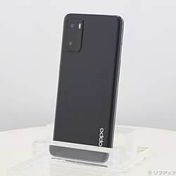 中古】OPPO A55s 5G 64GB ブラック CPH2309 SIMフリー ［6.5インチ液晶