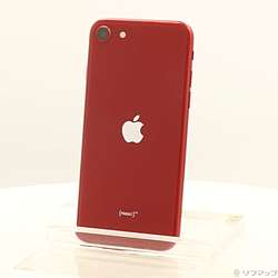 中古】iPhone SE 第3世代 128GB プロダクトレッド MMYH3J／A SIMフリー