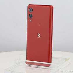 中古】Rakuten Hand 5G 128GB クリムゾンレッド P780 楽天 SIMフリー