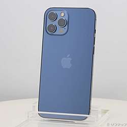 中古】iPhone12 Pro Max 128GB パシフィックブルー MGCX3J／A SIM