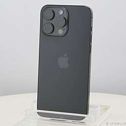 中古】iPhone15 Pro Max 256GB ブラックチタニウム MU6P3J／A SIM